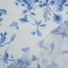 cotton linen blend printed shirt fabric