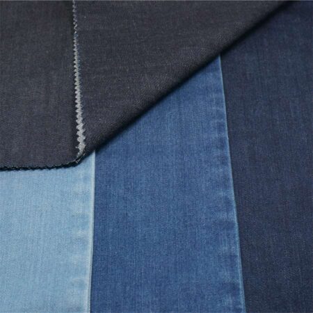 dark blue denim fabric