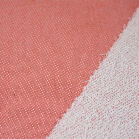 red jean fabric